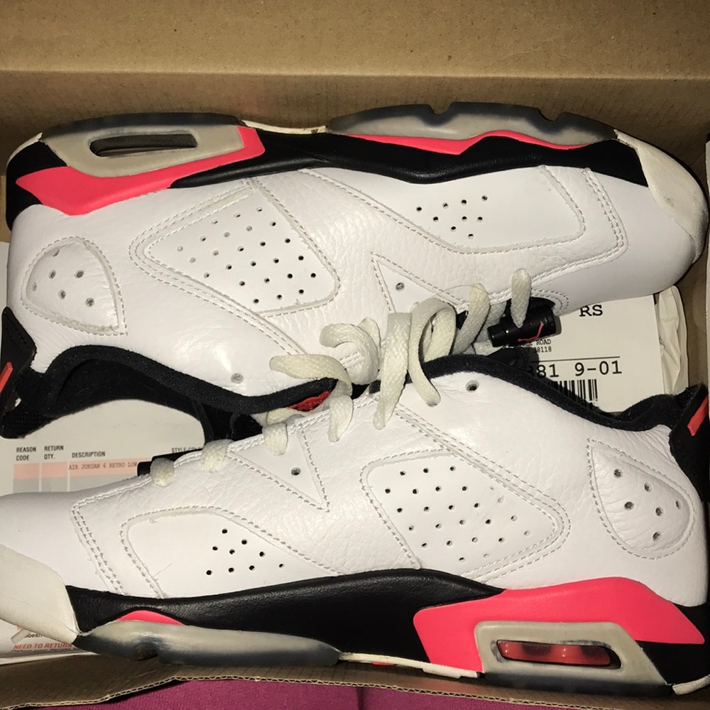 Low top Air Jordan 6 Infrared